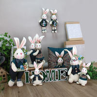 Peter Rabbits Have Long Ears Cute And Soft Bunnies Stuffed Animal Easter Decorations Good For Gift To Kids Children