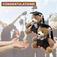 Plush stuffed animal teddy bear Graduation decorations & gifts ideal souvenir